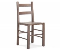 "Paolina" Wooden Chair - Wood Seat