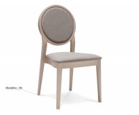 "Medaillon" Wooden Charis - Padded Seat