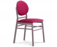 "Becky" Wooden Chair - Padded Seat