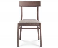 "Klara" Wooden Chair - Padded Seat