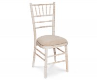 "Chiavarina" Wood Whitewash Chair